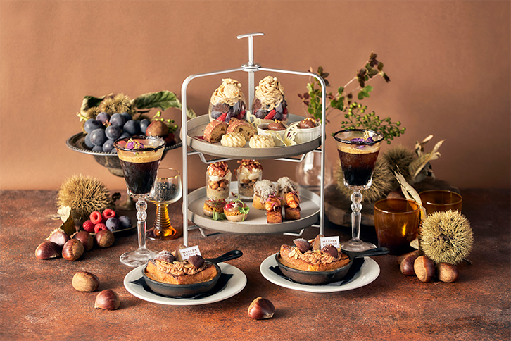 栗と紅茶のアフタヌーンティー