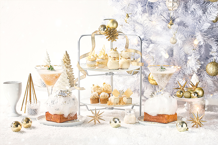 ホワイトクリスマスショコラブランアフタヌーンティー